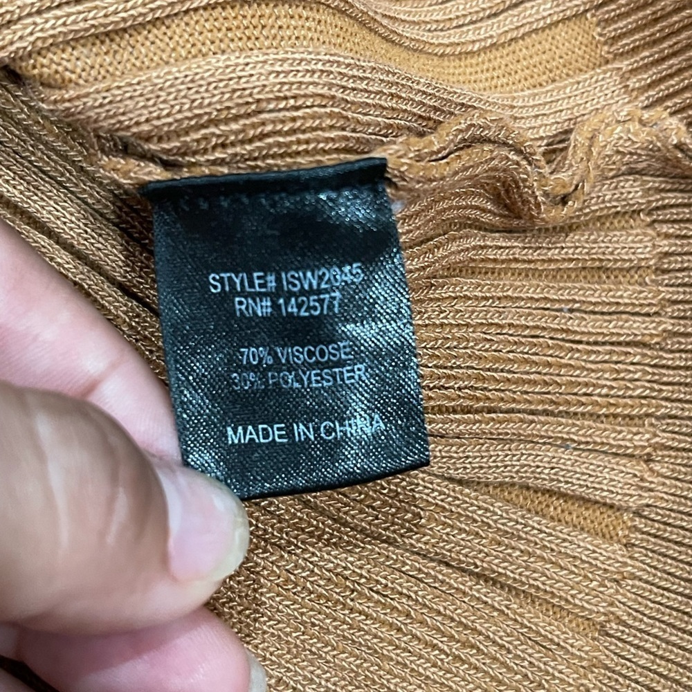 Iris Tan Ribbed Knitwear - Picture 2 of 13